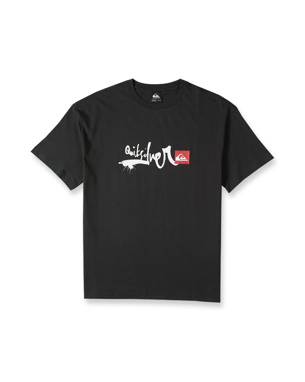 Quiksilver Mens Shirt Young Guns Script Sticker Slap