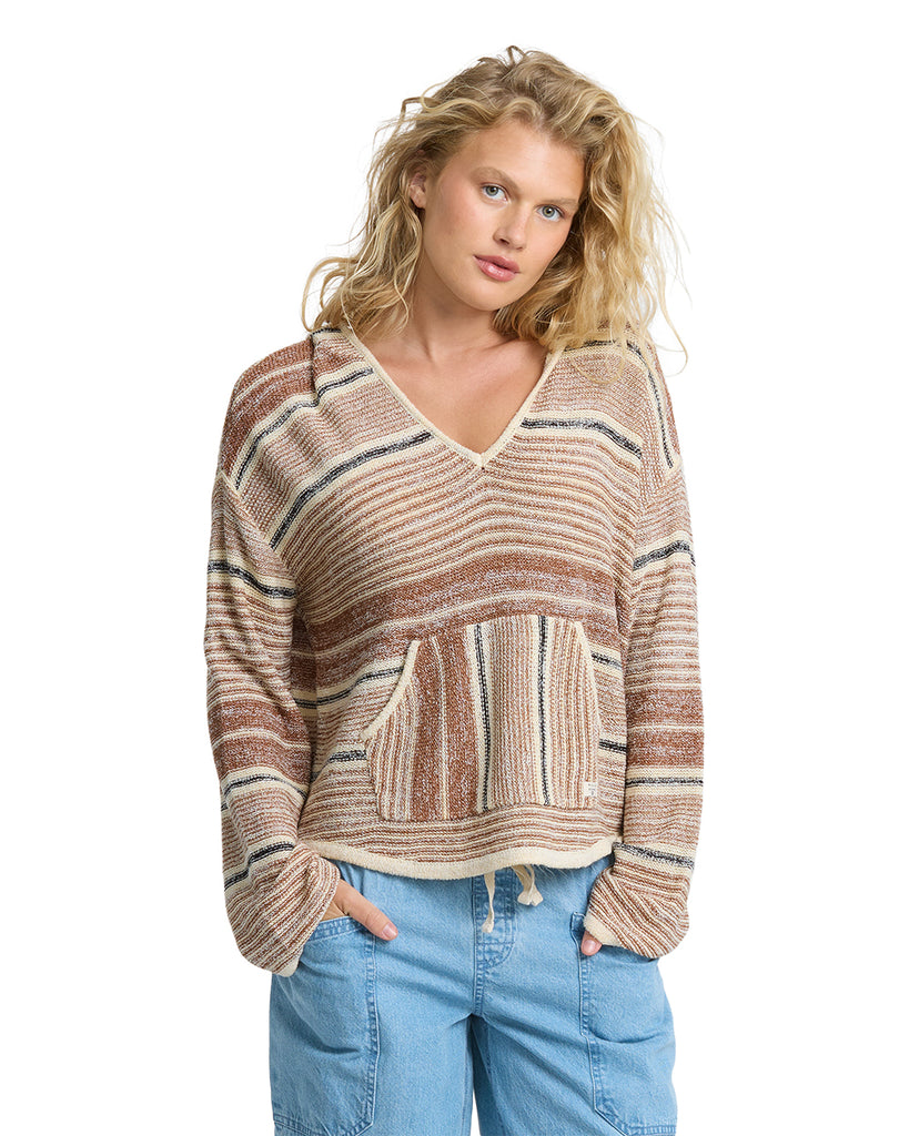 Billabong Womens Sweater Baja Beach Hooded