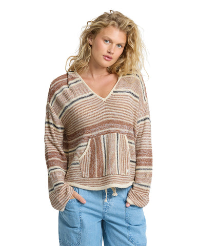 Billabong Womens Sweater Baja Beach Hooded