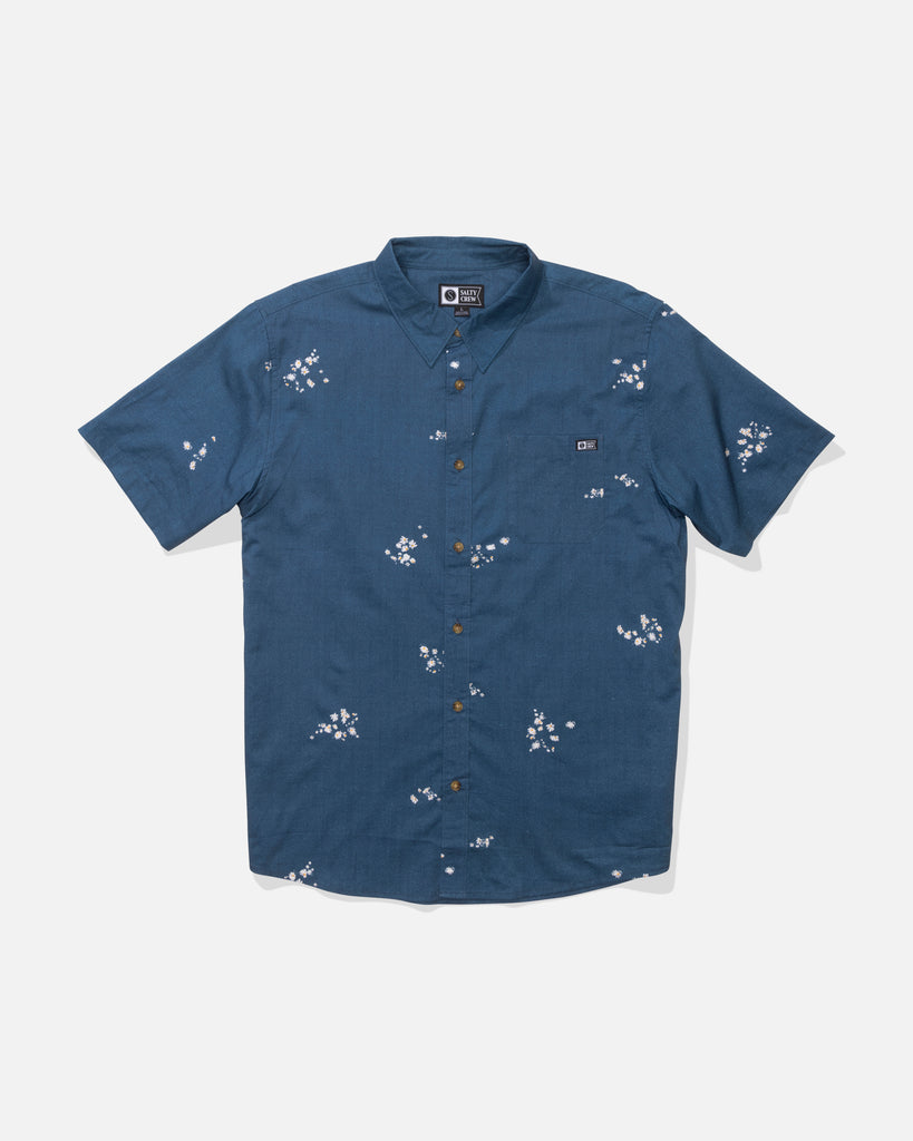 Salty Crew Mens Woven Crew