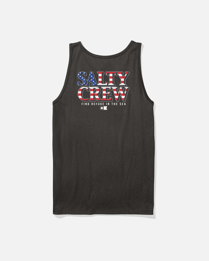 Salty Crew Mens Tank Top America Optic