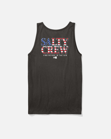 Salty Crew Mens Tank Top America Optic