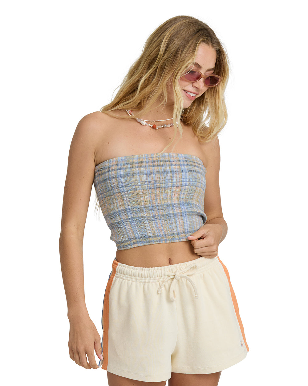 Billabong Womens Shirt Keep It Simple 2 Tube Top
