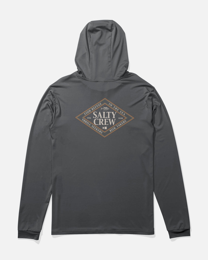 Salty Crew Mens Shirt Iconic Hood Sunshirt