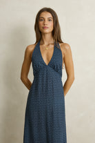 Rhythm Womens Dress Maisy Halter Maxi