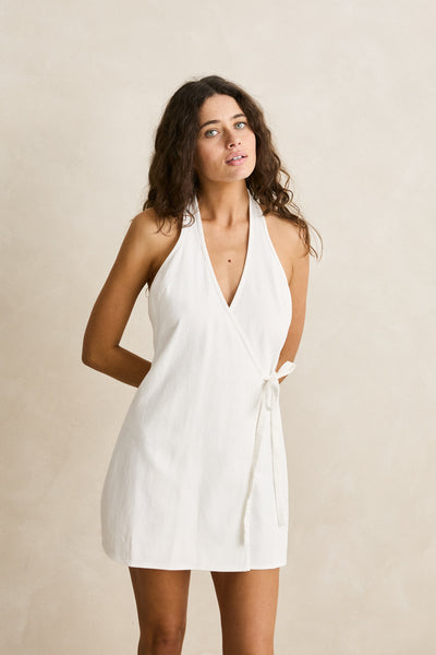 Rhythm Womens Dress Louise Wrap Mini – Hansen Surfboards