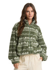 Billabong Womens Jacket First Light Zip Sherpa