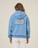 Salty Crew Womens Sweatshirt Ombre Wave Hooded Zip