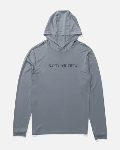 Salty Crew Mens Shirt Rail Hood Sunshirt