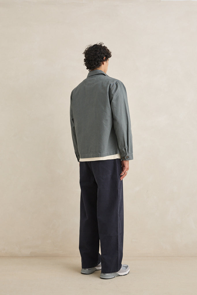 Rhythm Mens Jacket Awake Herringbone