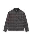 Quiksilver Mens Shirt Backbay Flannel Over Shirt