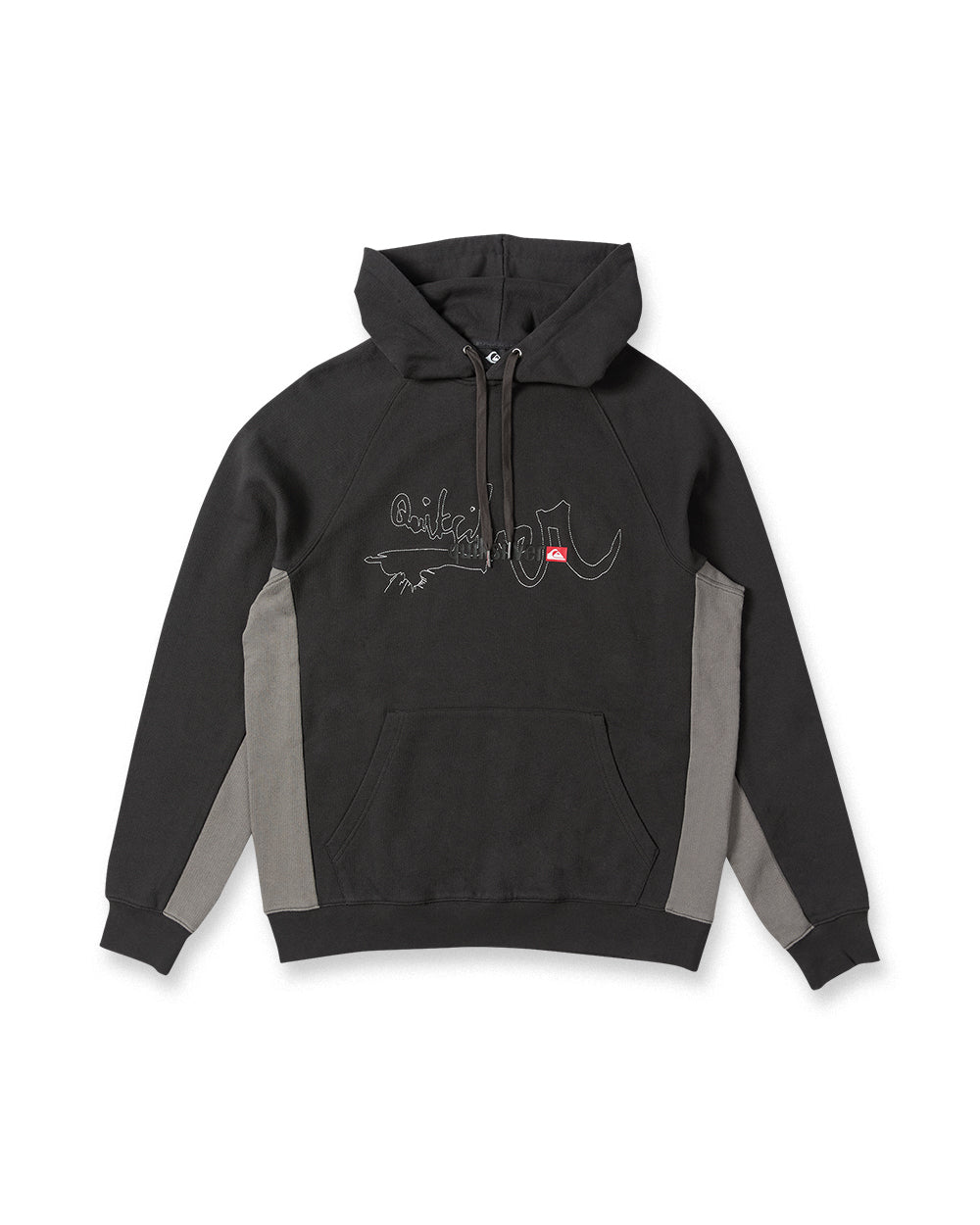 Quiksilver Mens Sweatshirt Yg Bounty Raglan Hoodie