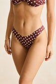 Rhythm Womens Bikini Bottoms Dotti Hi Cut