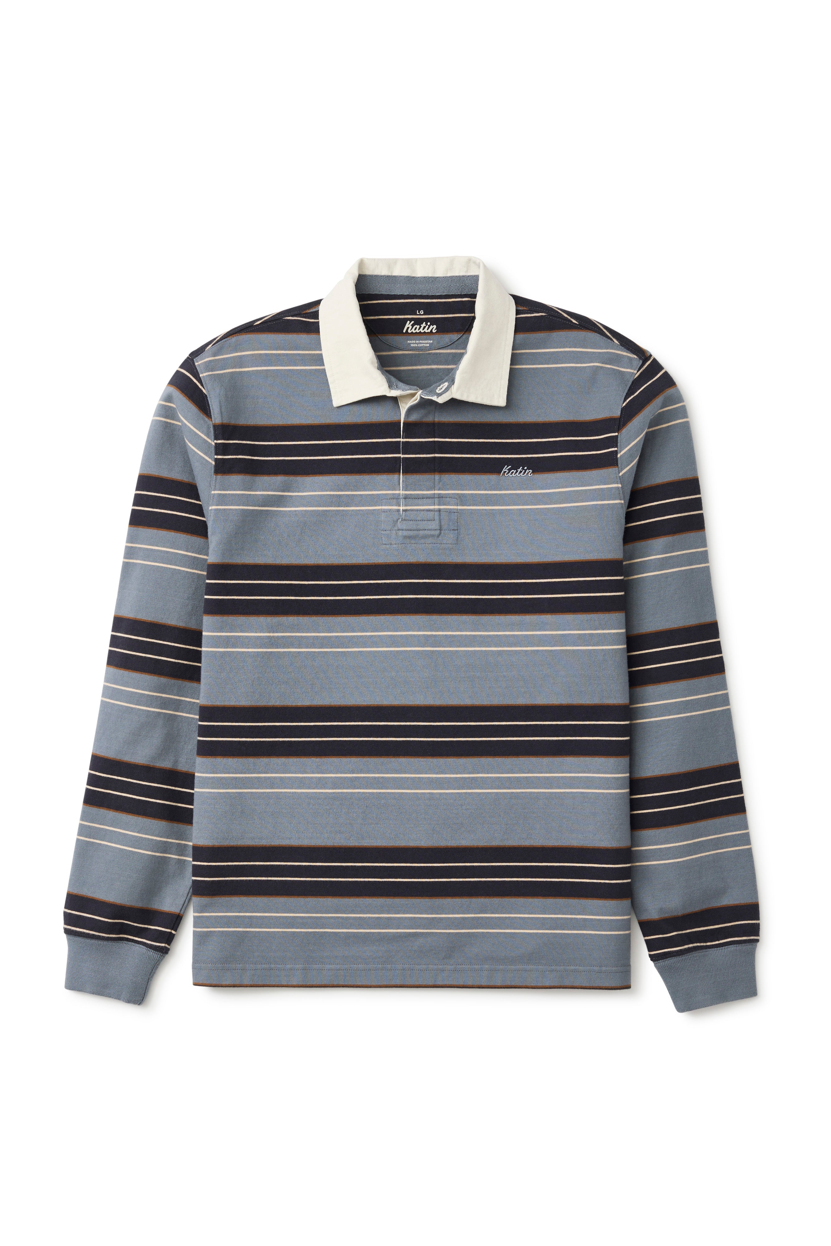 Katin Mens Shirt Greg LS Rugby Polo