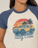 Salty Crew Womens Shirt Drive To The Sea Raglan