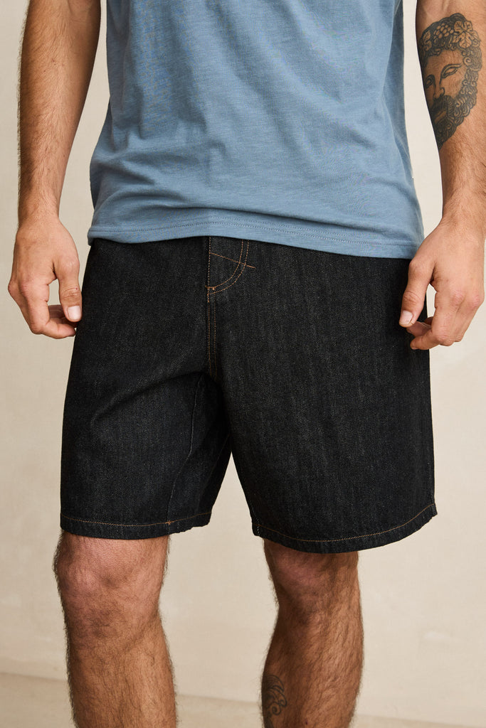 Rhythm Mens Shorts Toby Denim