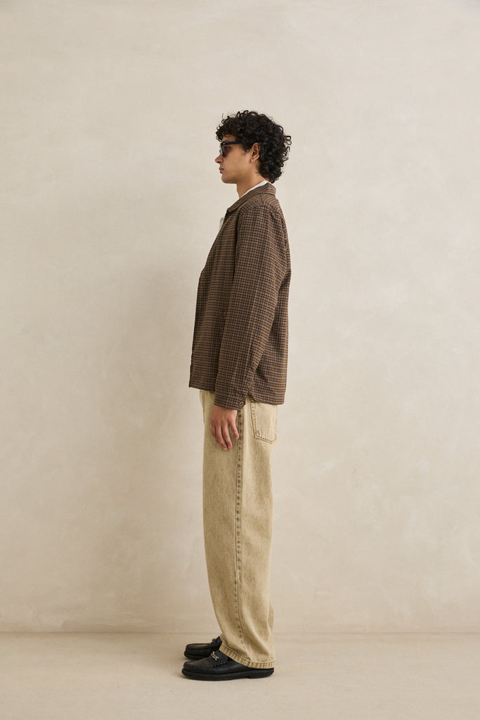 Rhythm Mens Jacket Jordy Check