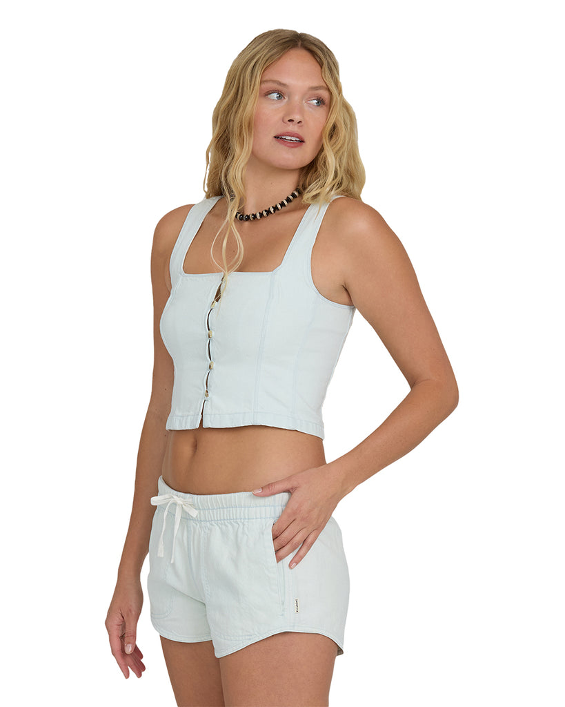 Billabong Womens Tank Top June Saltwashed Vest