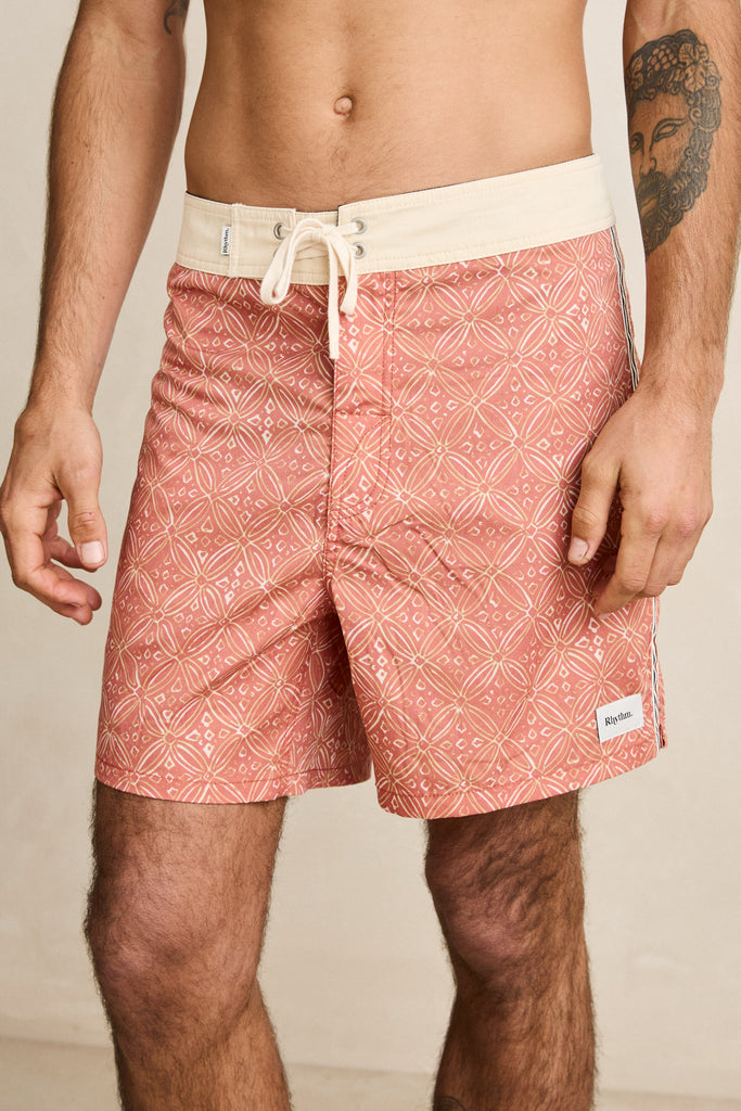 Rhythm Mens Boardshorts Heritage Java