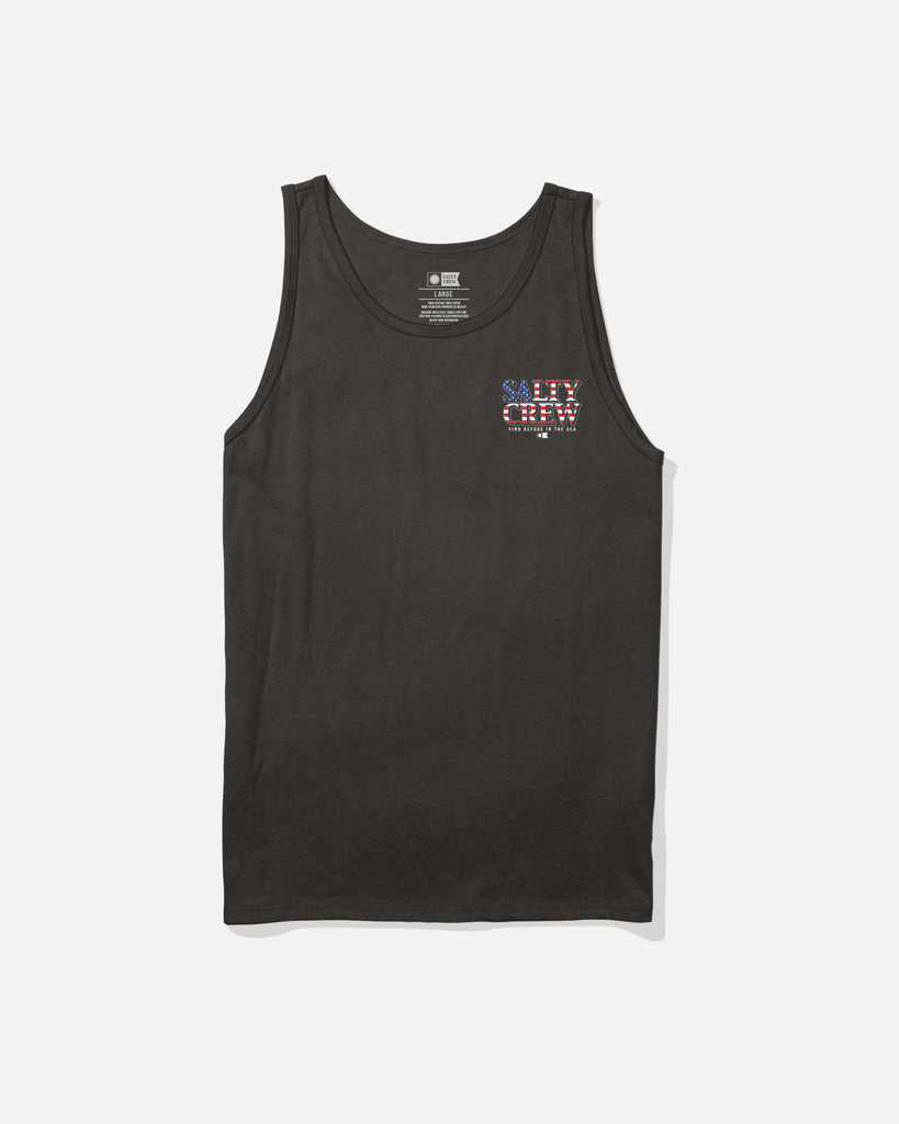 Salty Crew Mens Tank Top America Optic