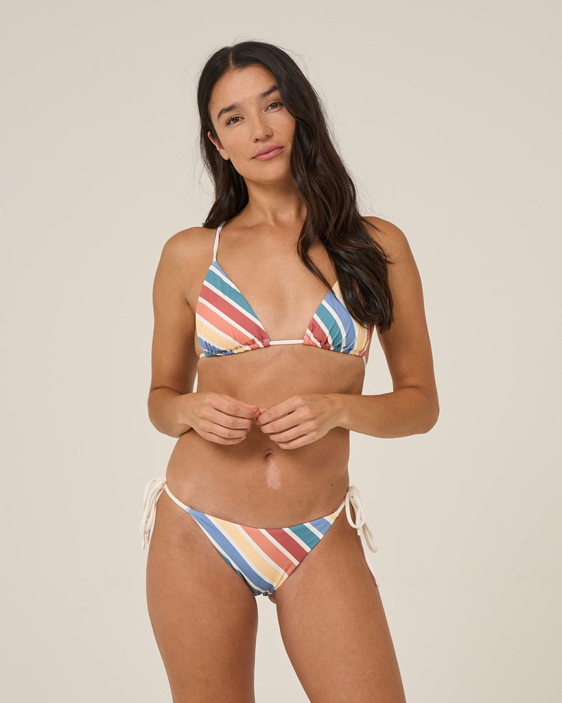 Salty Crew Womens Bikini Bottoms Sunset Tie Side