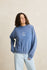 Rhythm Womens Sweatshirt Rhythm Salt Wash Crew Fleece