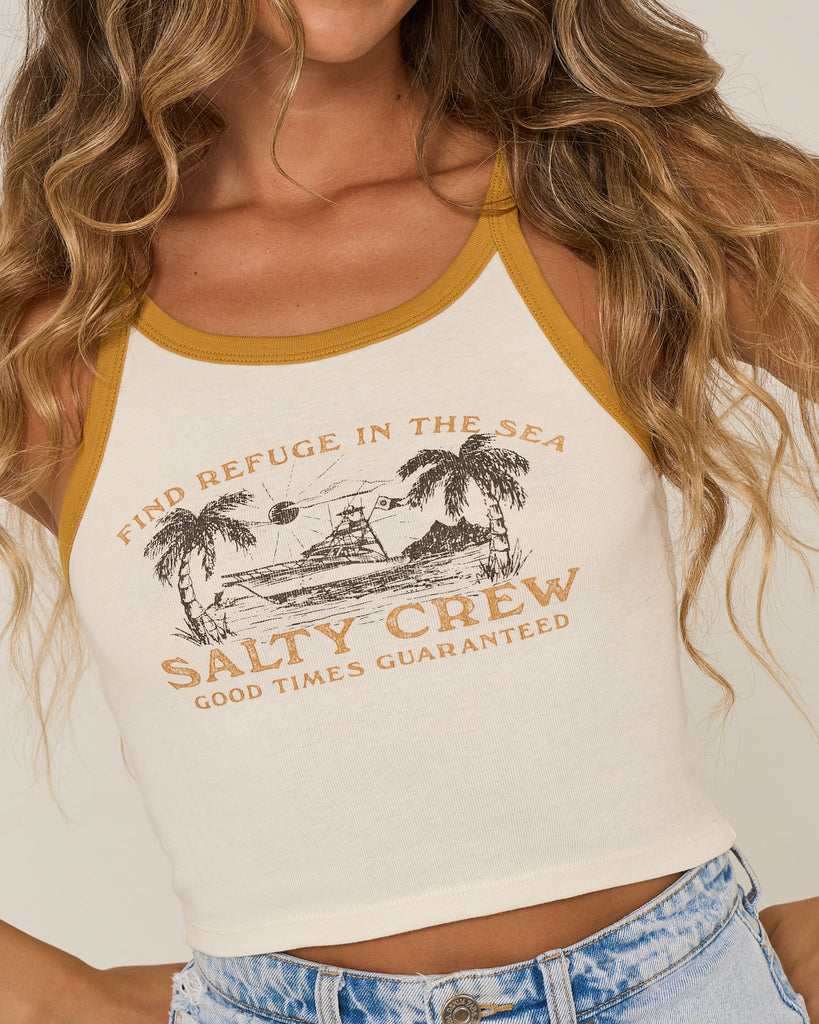 Salty Crew Womens Tank Top Charter