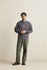 Rhythm Mens Shirt Hallmark Heavy Vintage Embroidered Long Sleeve
