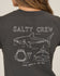 Salty Crew Womens Shirt Shark Anatomy Modern Tee