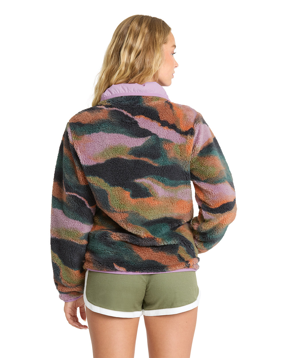 Billabong Womens Sweatshirt Switchback Sherpa Pullover – Hansen