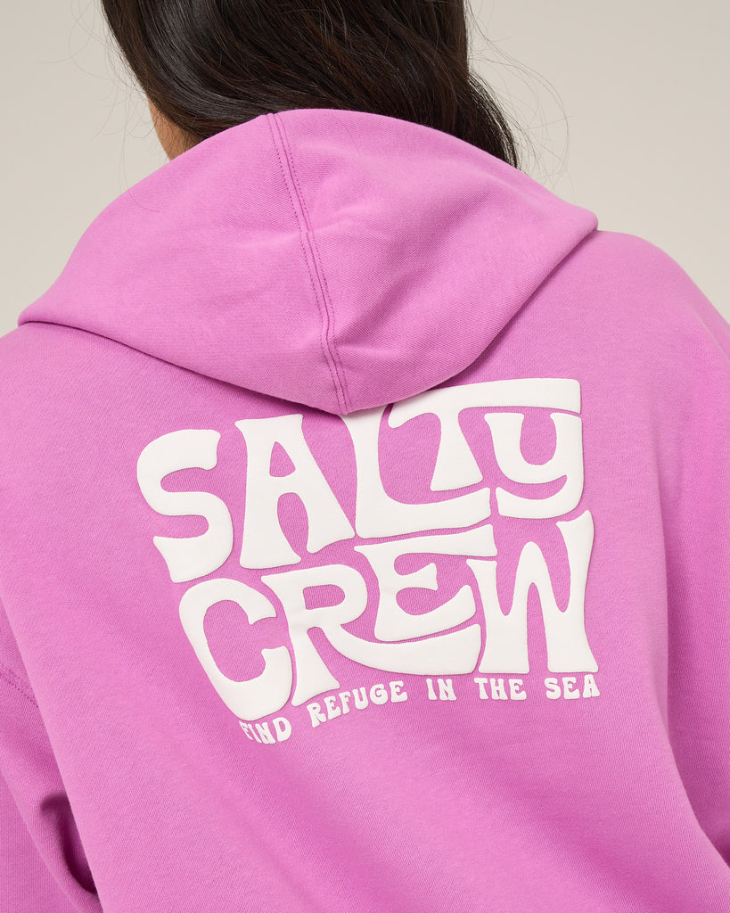 Salty Crew Womens Sweatshirt Freestyle Hoodie