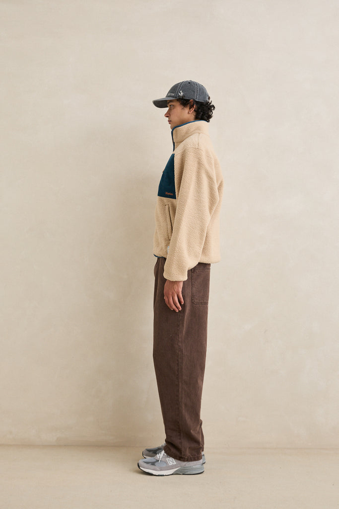 Rhythm Mens Jacket Trail Zip Thru Fleece