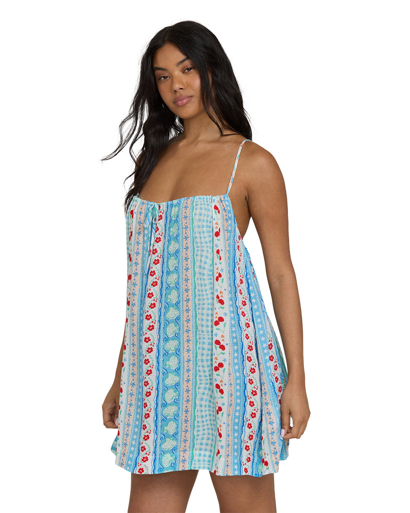 Billabong Womens Dress Beach Song Coverup Printed