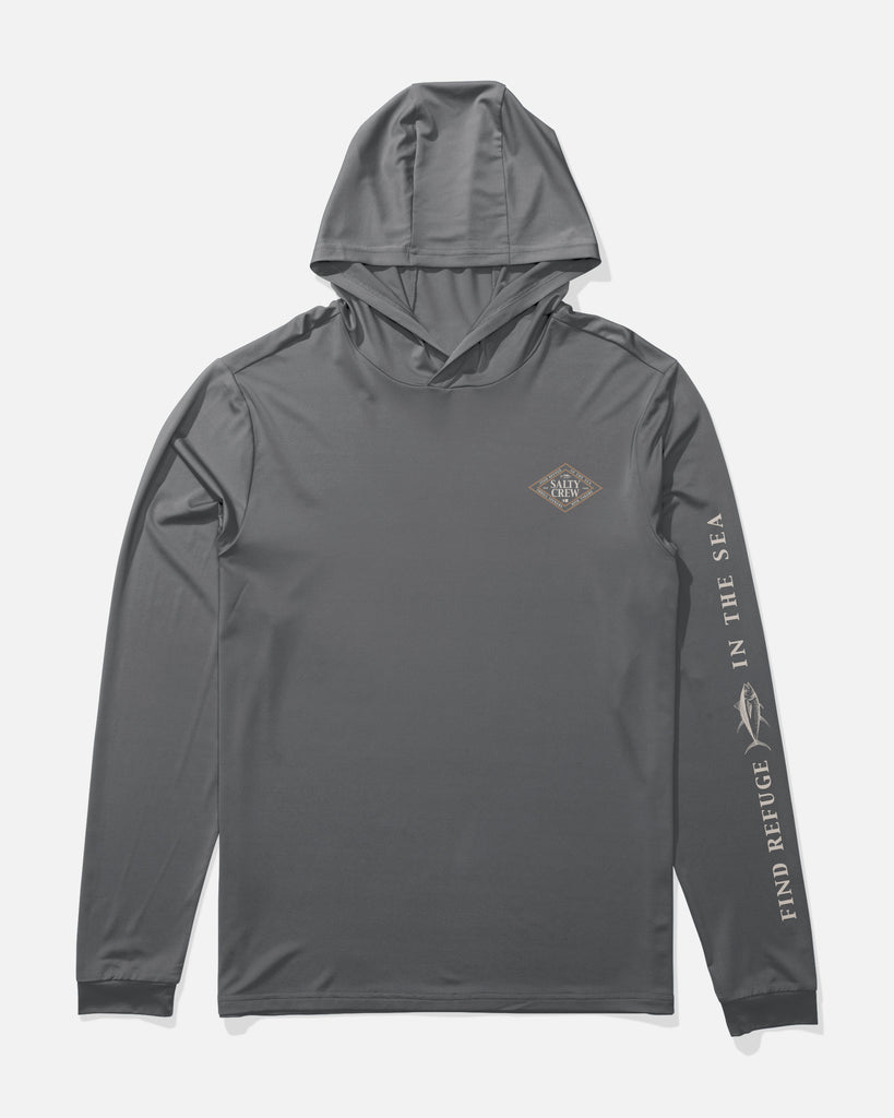 Salty Crew Mens Shirt Iconic Hood Sunshirt