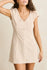 Rhythm Womens Dress London Check Cap Sleeve Mini