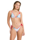 Billabong Womens Bikini Top Lottie Hall Slide Tall Tri