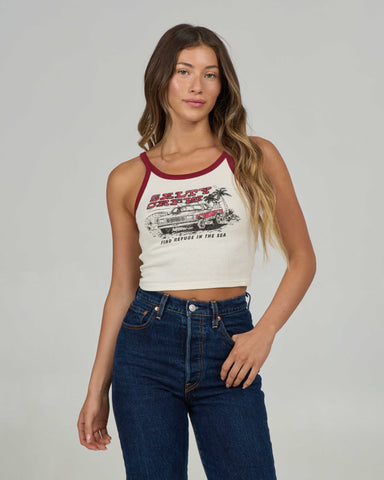 Salty Crew Womens Tank Top Truck Stop