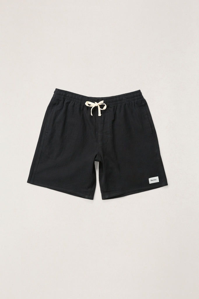 Rhythm Mens Shorts Textured Linen Jam
