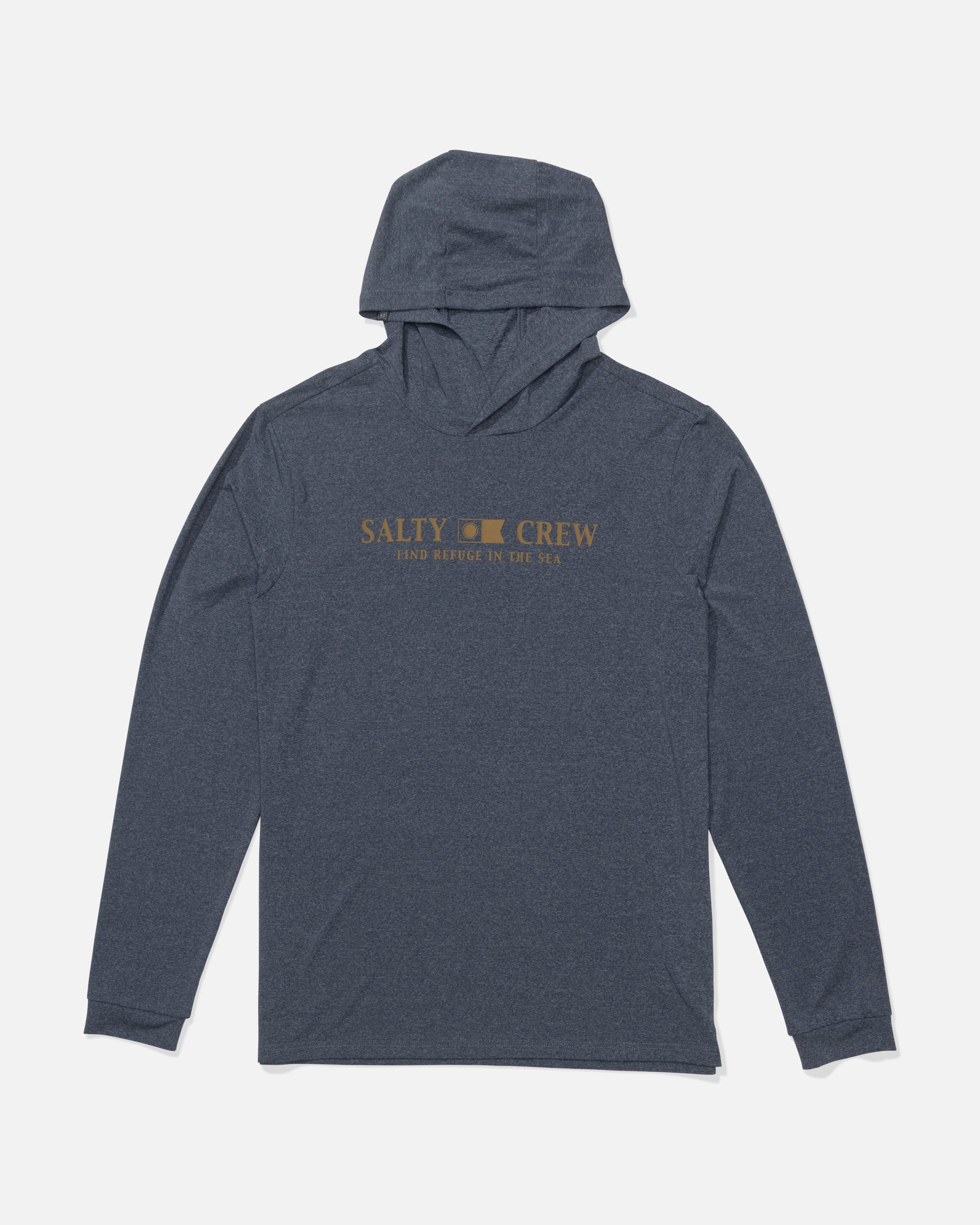 Salty Crew Mens Shirt Flagship Hood Sunshirt