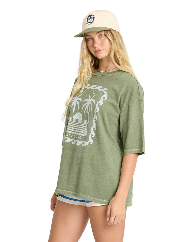 Billabong Womens Shirt Wave Stamp