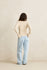 Rhythm Womens Shirt Essential Long Sleeve Knit Top