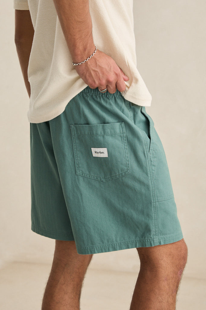 Rhythm Mens Shorts Herringbone Jam