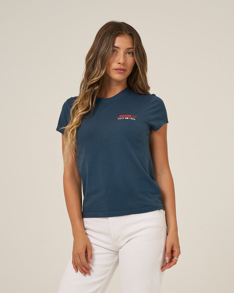 Salty Crew Womens Shirt Whaler Modern Tee