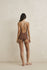 Rhythm Womens Swimsuit Lily Rib Cross Back Surf Short One Piece