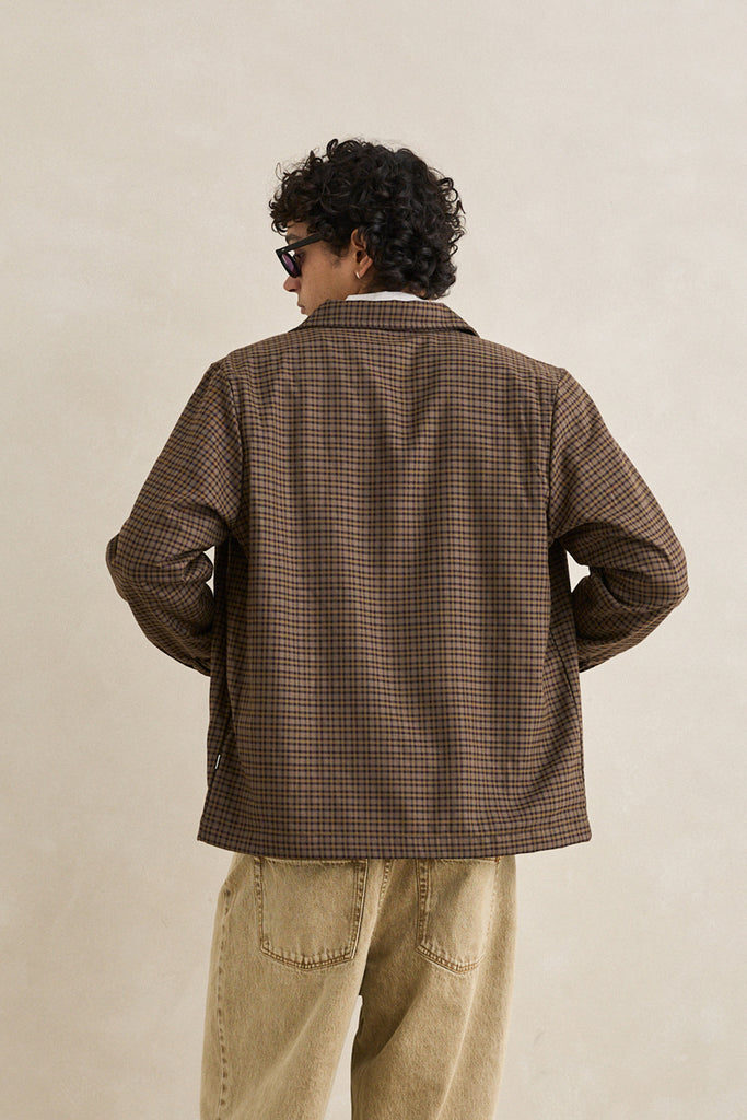 Rhythm Mens Jacket Jordy Check