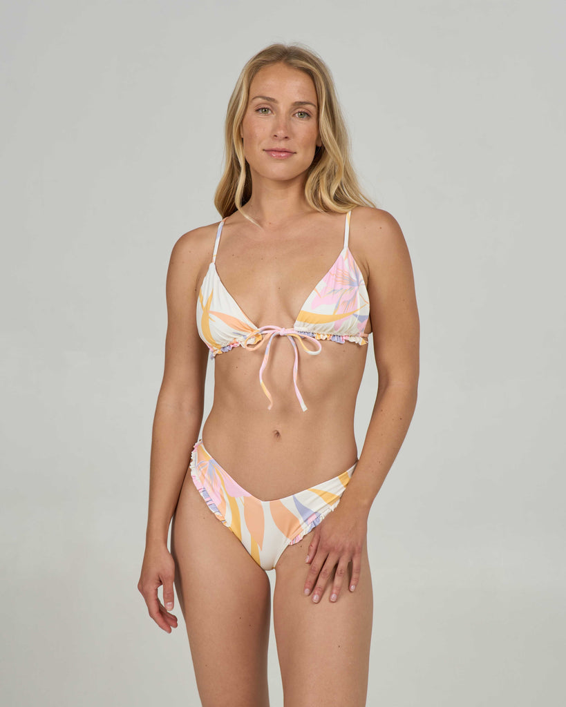 Salty Crew Womens Bikini Top Bloomed Tri