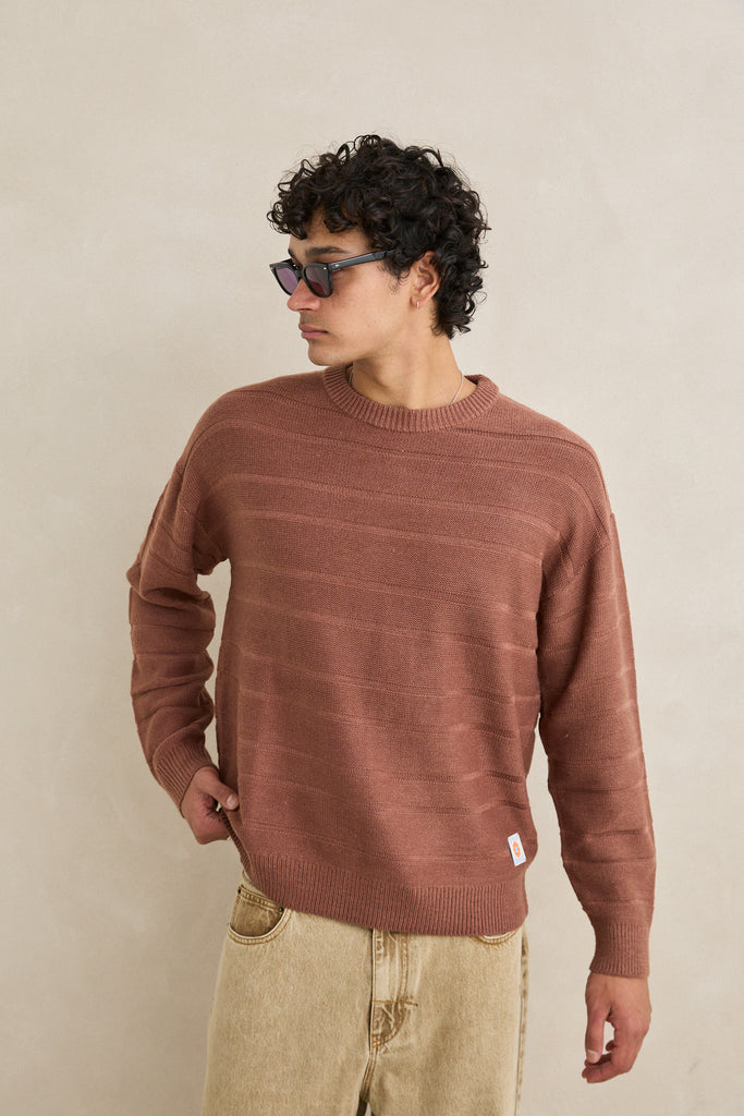 Rhythm Mens Sweater Jackson Knit