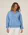 Salty Crew Womens Sweatshirt Ombre Wave Hooded Zip