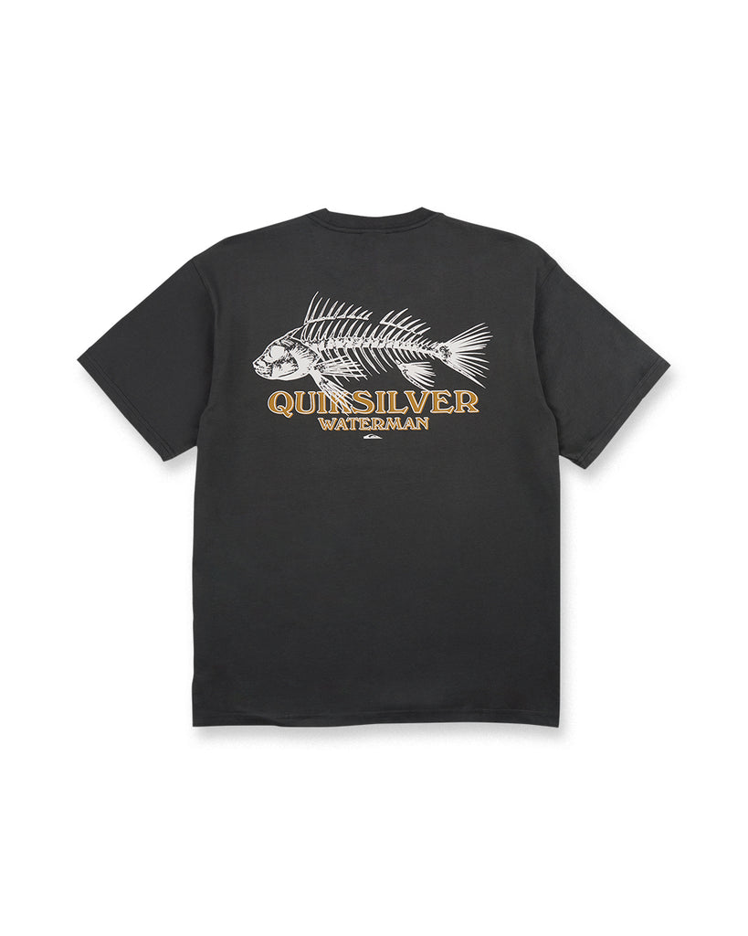 Quiksilver Waterman Mens Shirt Fish Bones