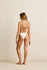 Rhythm Womens Bikini Bottoms Lily Rib Contrast Tie Side Hi Cut